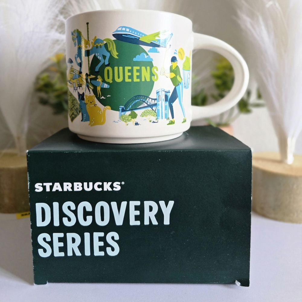 2024 QUEENS Starbucks Discovery Series 14 OZ Mug